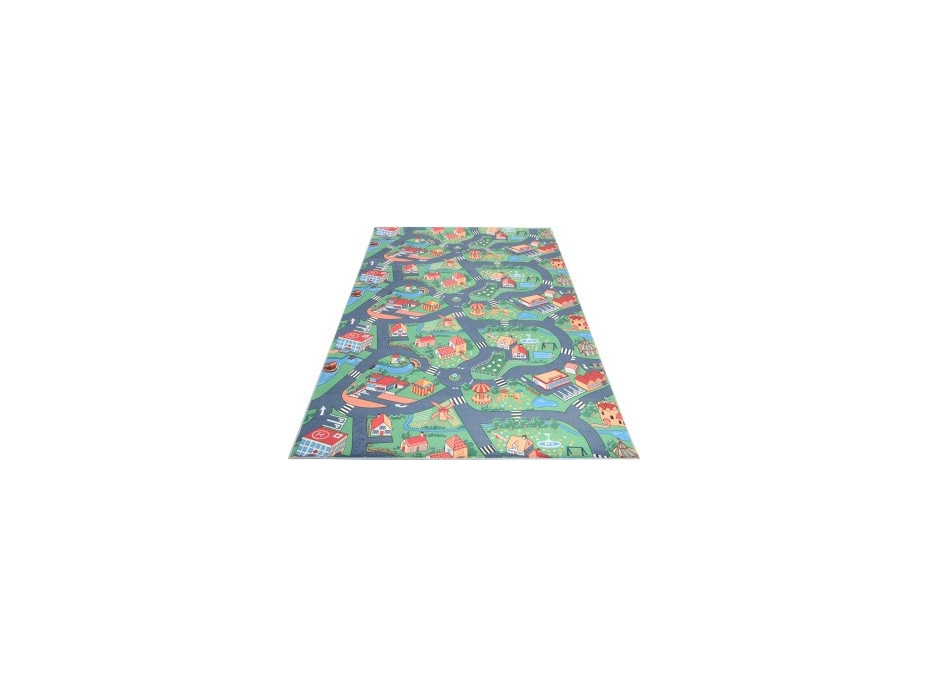 Detský kusový koberec FLANNEL PRINTED - Na dedine
