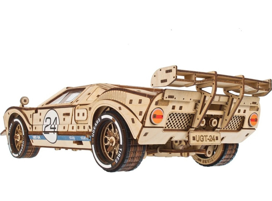 Ugears 3D drevené mechanické puzzle UGT-24 Endurance Racer