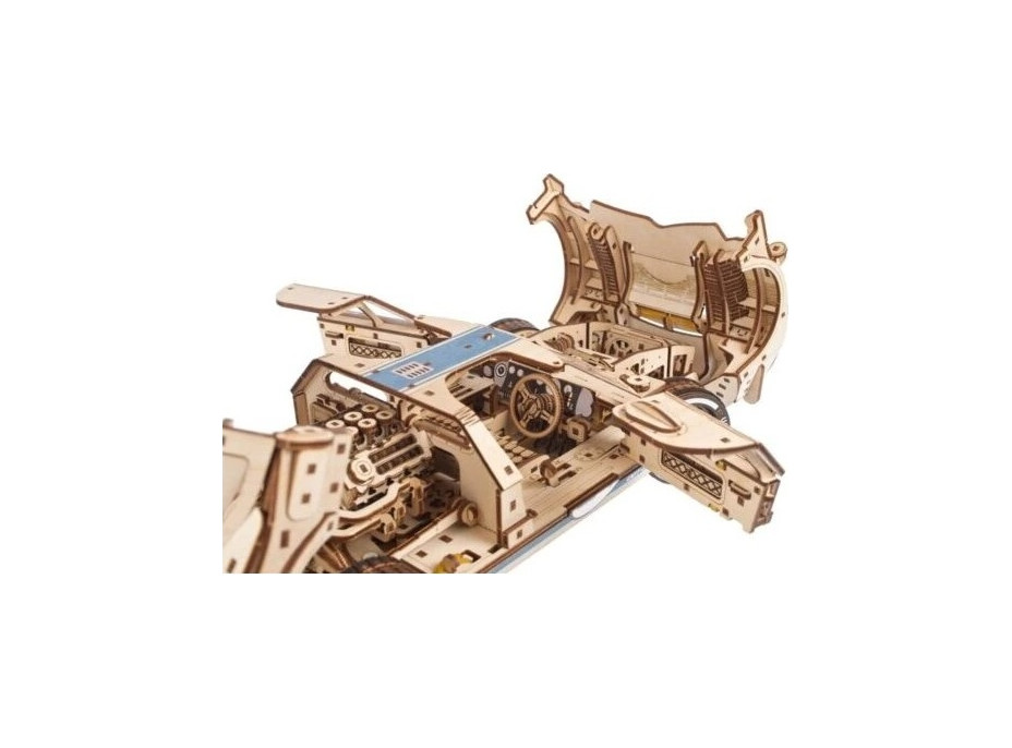Ugears 3D drevené mechanické puzzle UGT-24 Endurance Racer