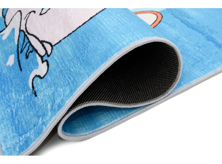 Detský kusový koberec FLANNEL PRINTED - Ostrov pirátov