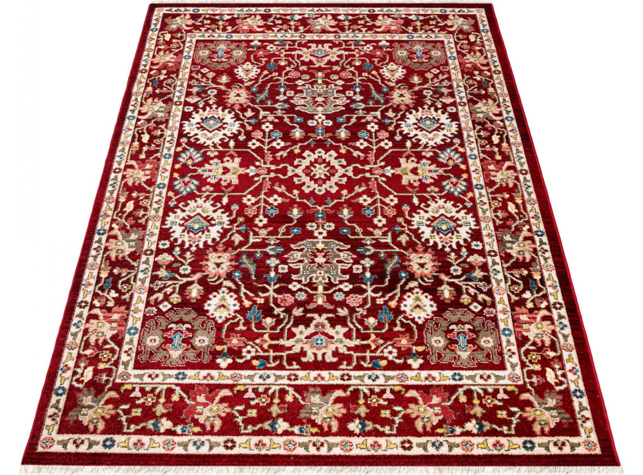 Kusový koberec RIVOLI Sivas - červený