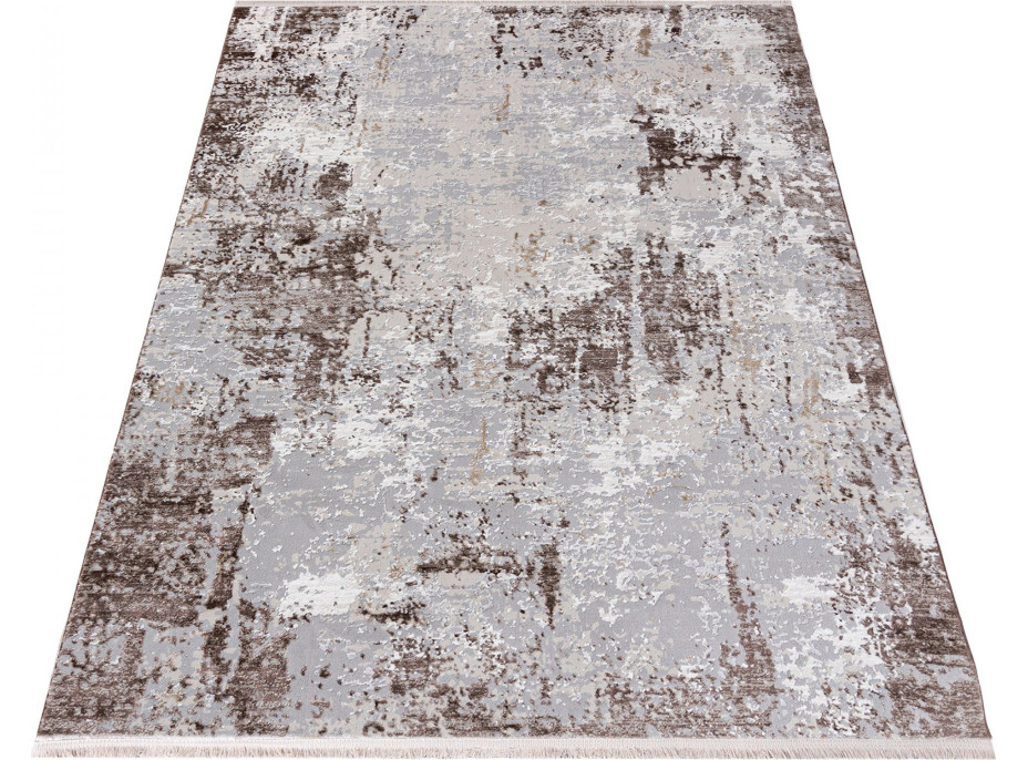 Kusový koberec SAHARA Concrete - sivý/béžový