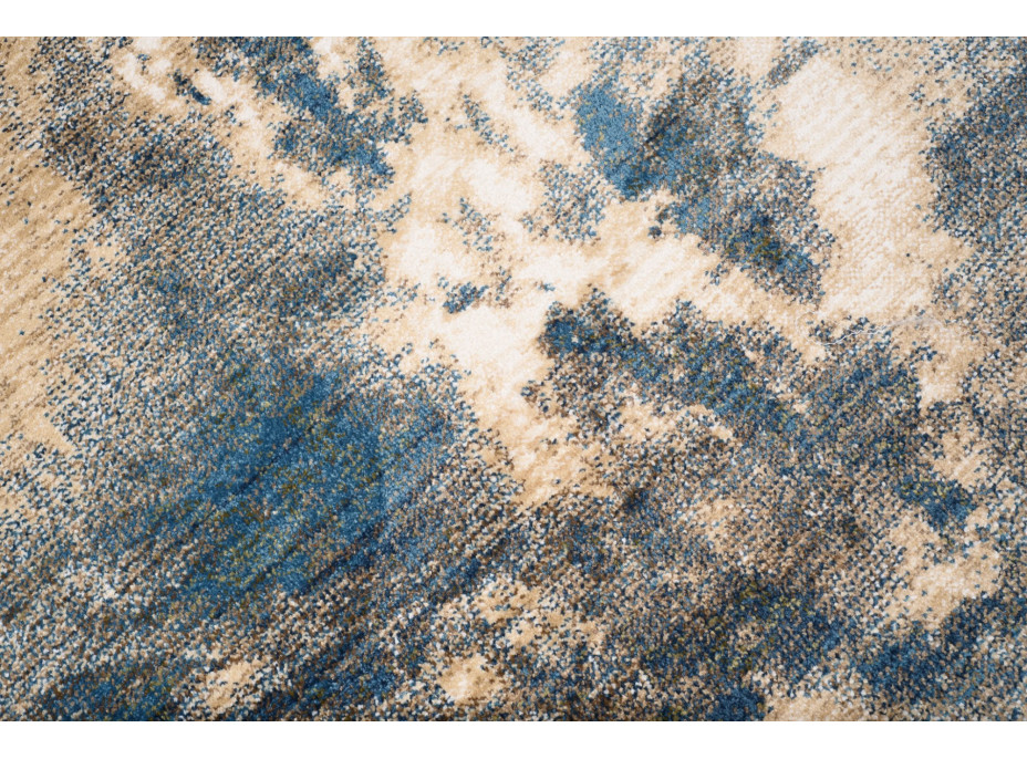 Kusový koberec RIVOLI Clouds - béžový/modrý