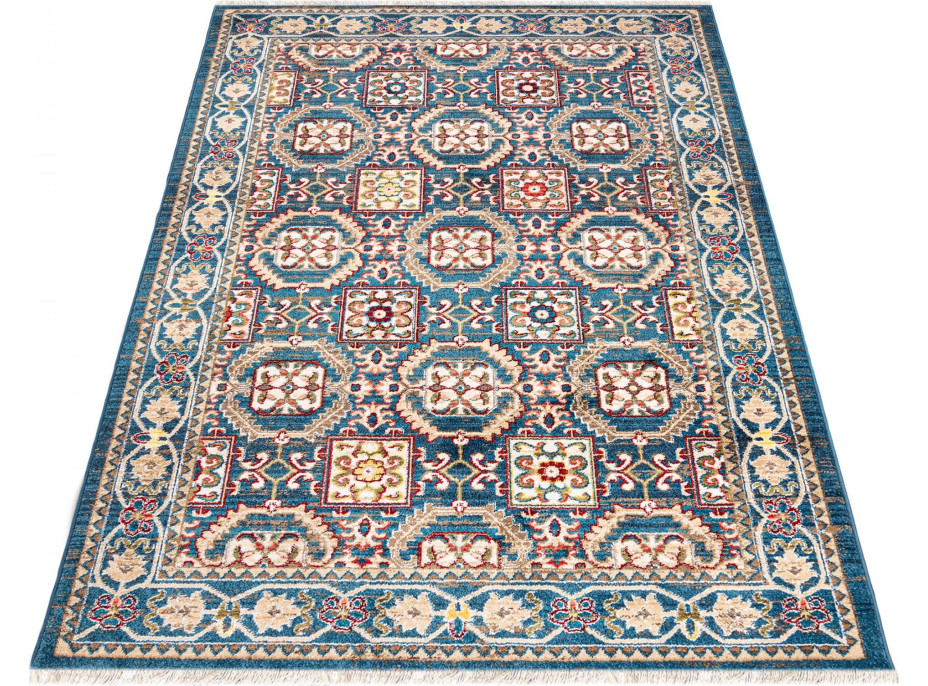 Kusový koberec RIVOLI Konya - modrý