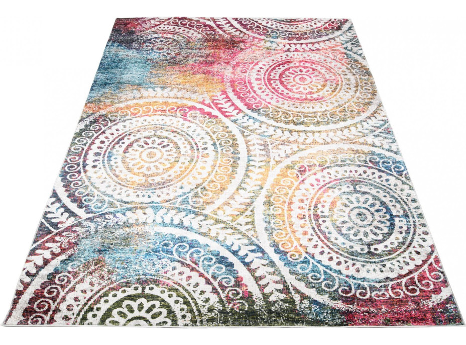 Kusový koberec TOSCANA Mandala - multicolor