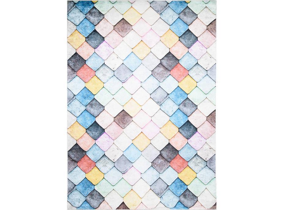 Kusový koberec TOSCANA Tiles - multicolor