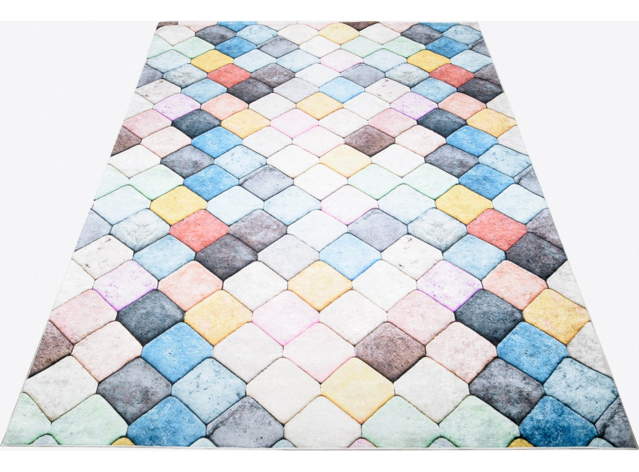 Kusový koberec TOSCANA Tiles - multicolor