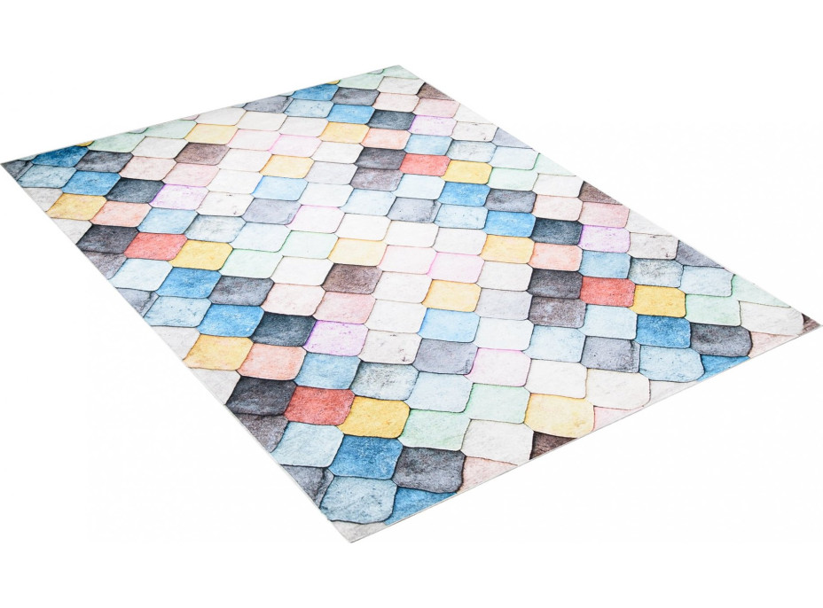 Kusový koberec TOSCANA Tiles - multicolor
