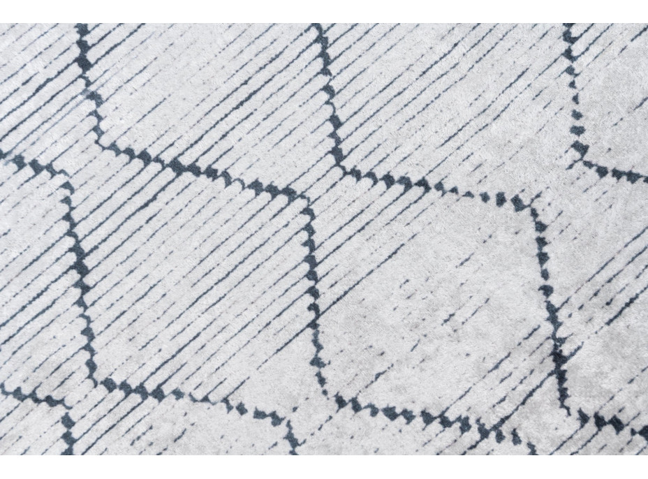 Kusový koberec TOSCANA Net - šedý