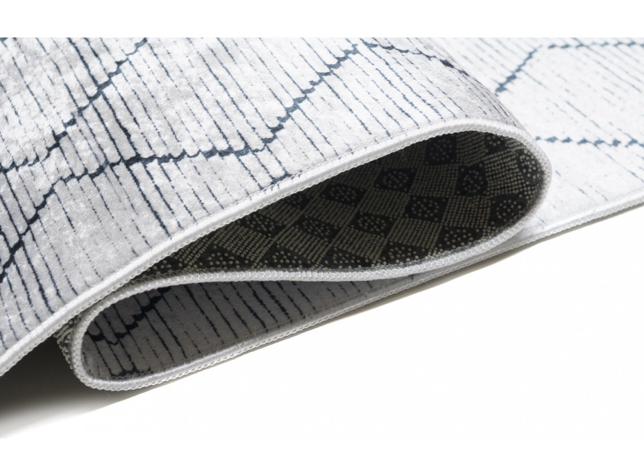 Kusový koberec TOSCANA Net - šedý