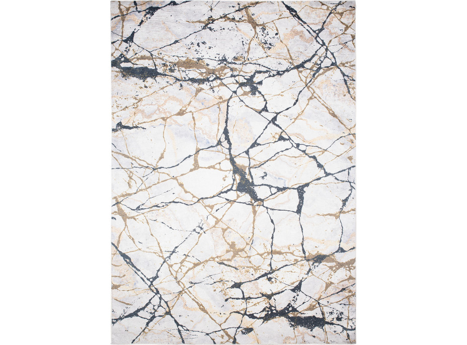 Kusový koberec TOSCANA Marble - krémový/čierny/béžový