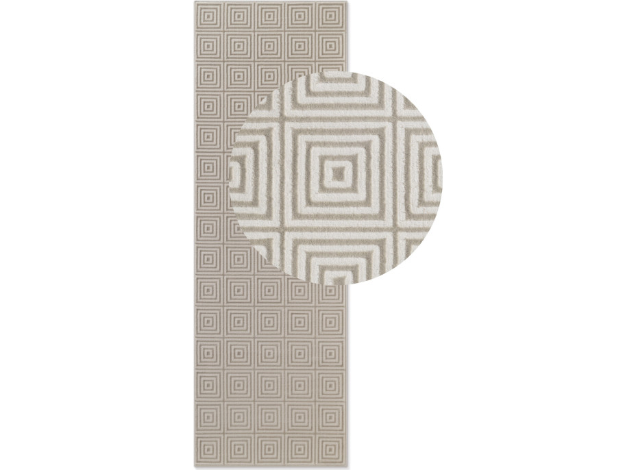 Behúň Perles 106184 White Cream z kolekcie Elle
