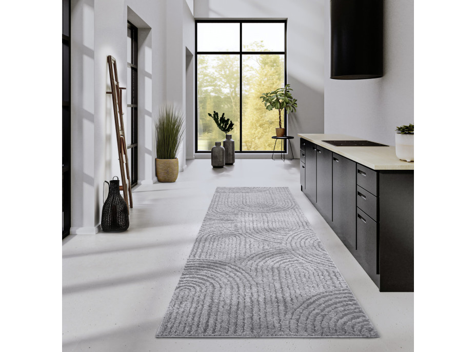 Behúň Gallery 106091 Light Grey z kolekcie Elle