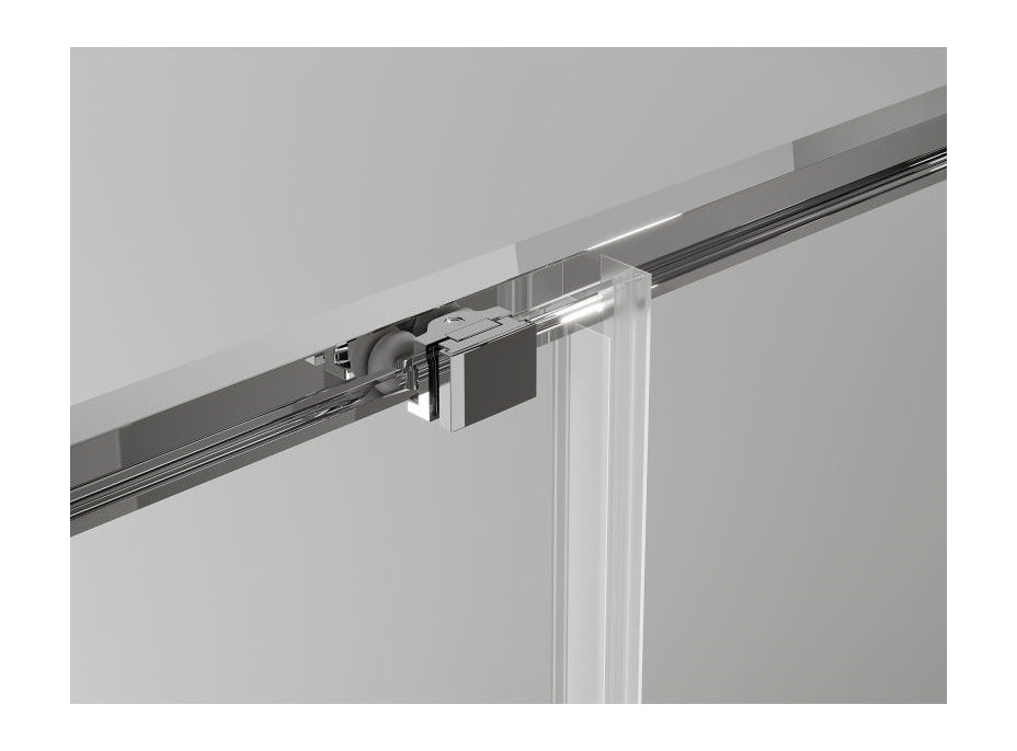 Sprchové dvere MEXEN EXO posuvné 110 cm - číre - chrómové - 8151-110-000-01-00