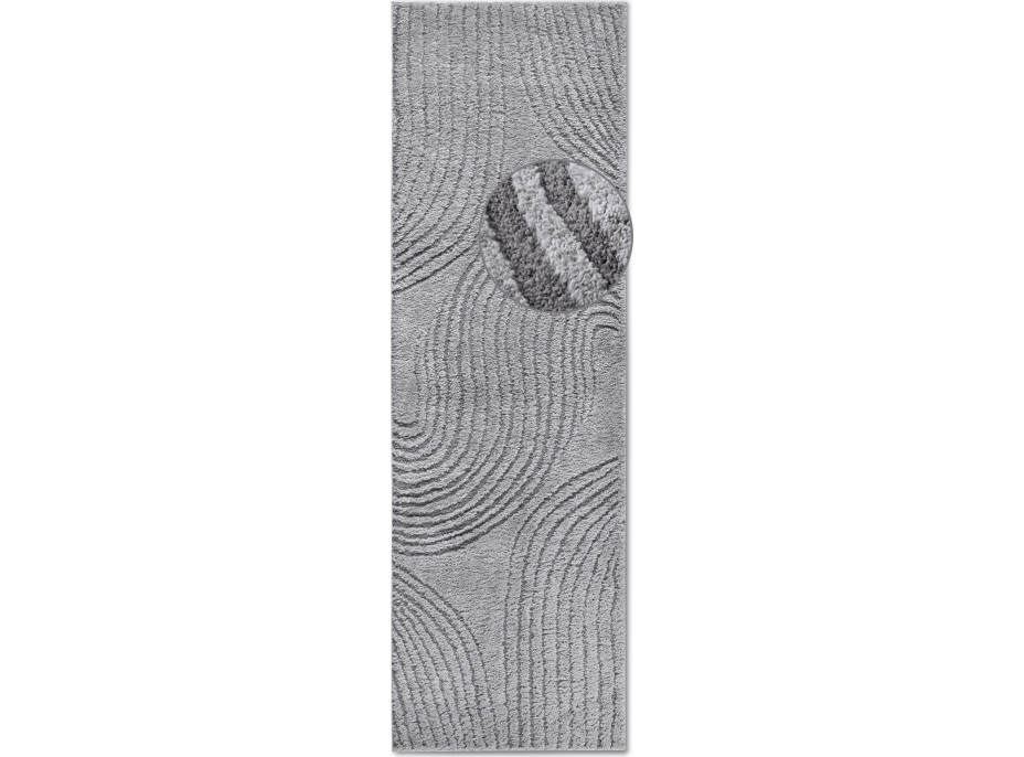 Behúň Gallery 106085 Light Grey z kolekcie Elle