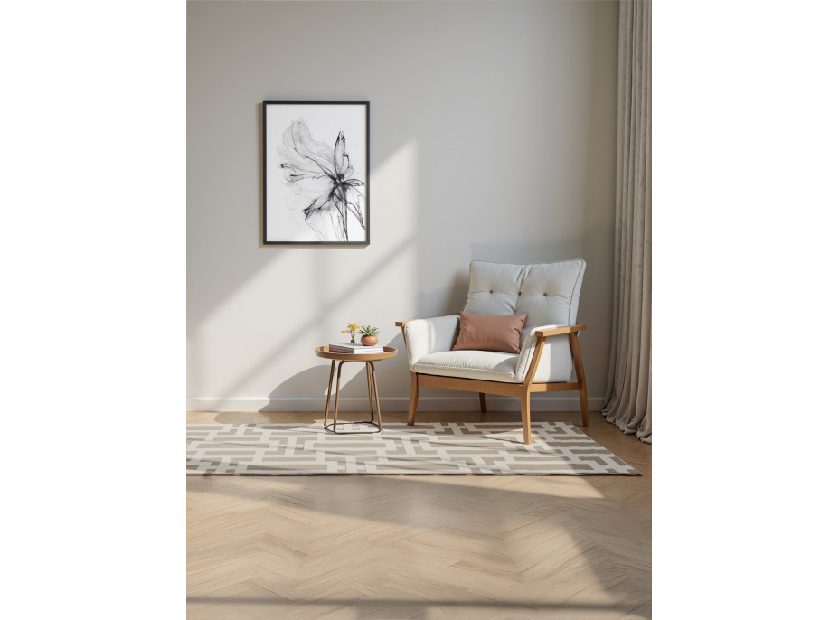 Behúň Perles 106188 Cream z kolekcie Elle