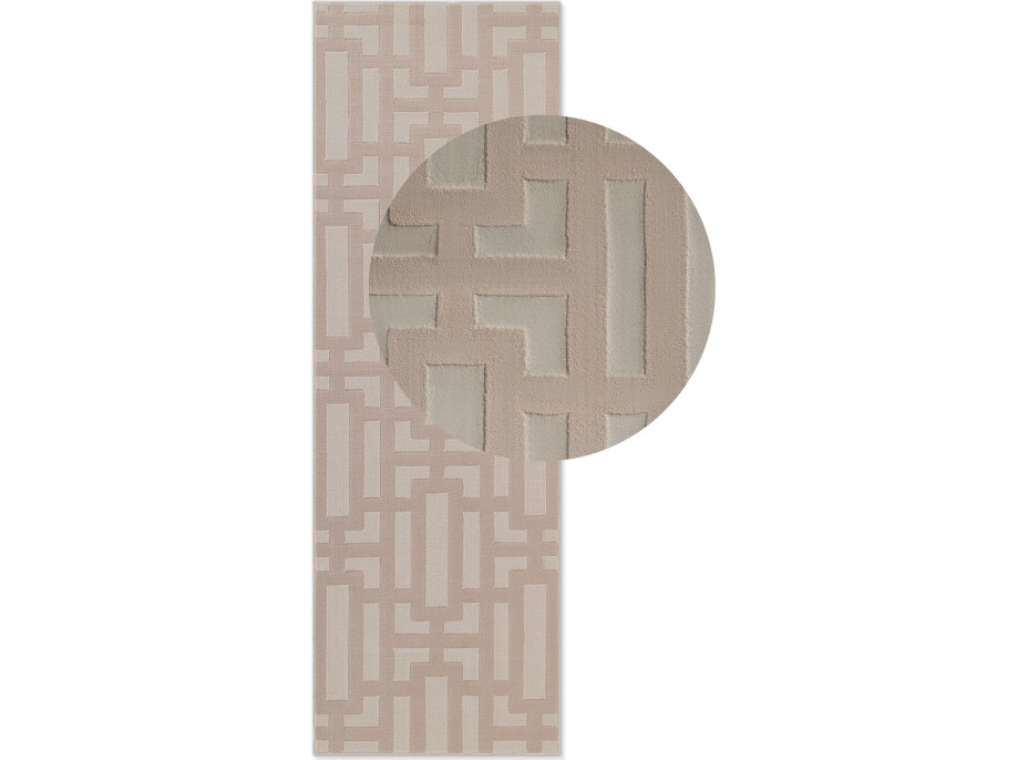 Behúň Perles 106189 Beige Cream z kolekcie Elle