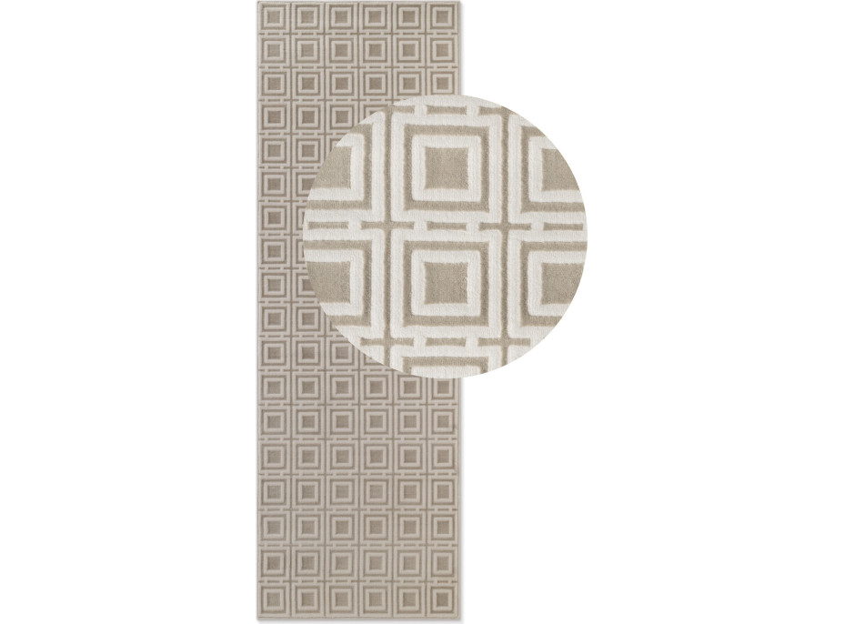 Behúň Perles 106191 Cream z kolekcie Elle