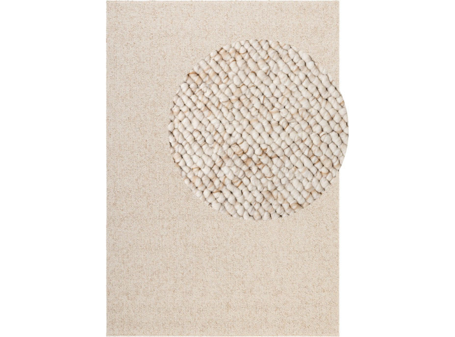 Kusový koberec Tundra 106228 Cream z kolekcie Elle