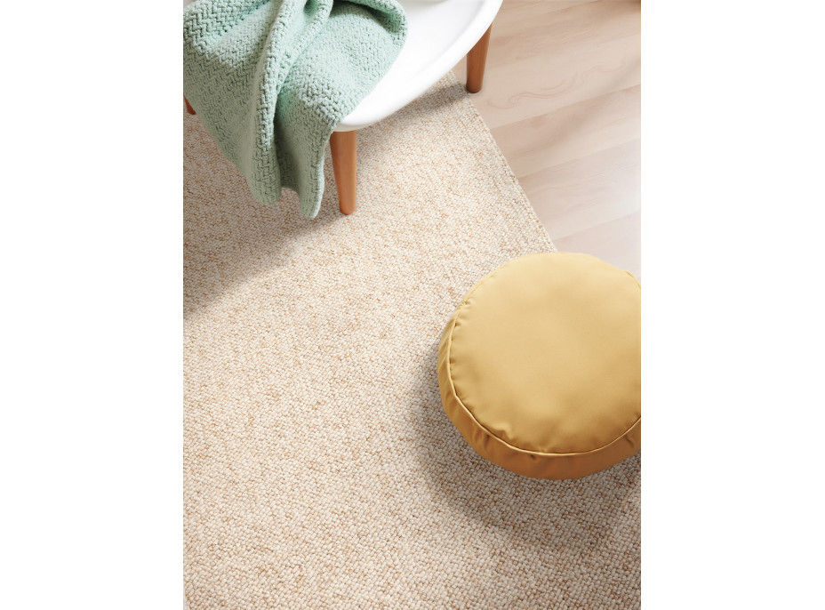 Kusový koberec Tundra 106228 Cream z kolekcie Elle