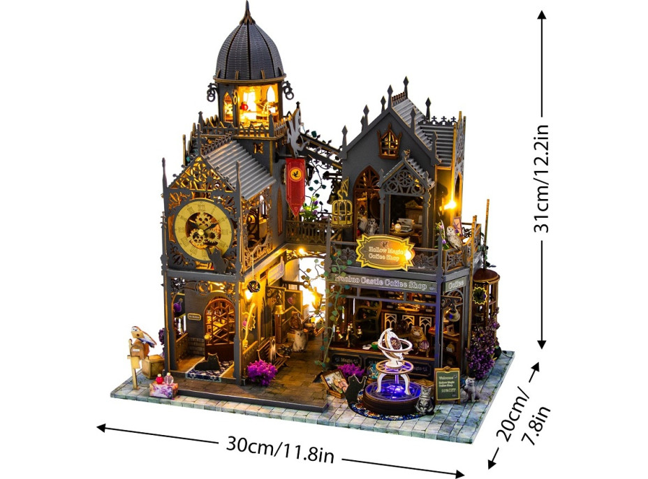 2Kids Toys miniatúra domčeka Zámok Huoluo
