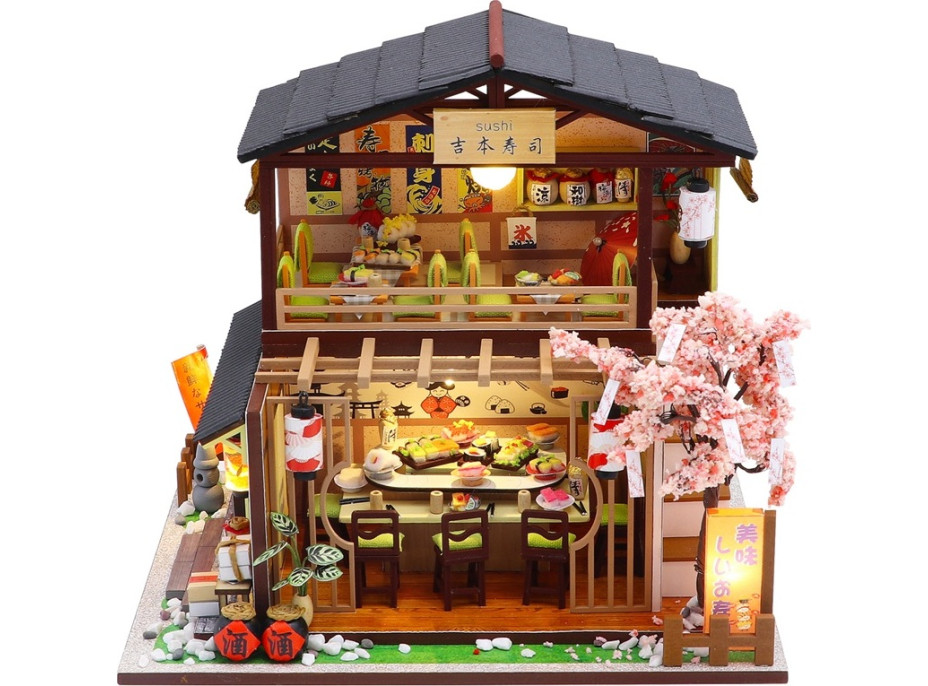 2Kids Toys miniatúra domčeka Sushi reštaurácia