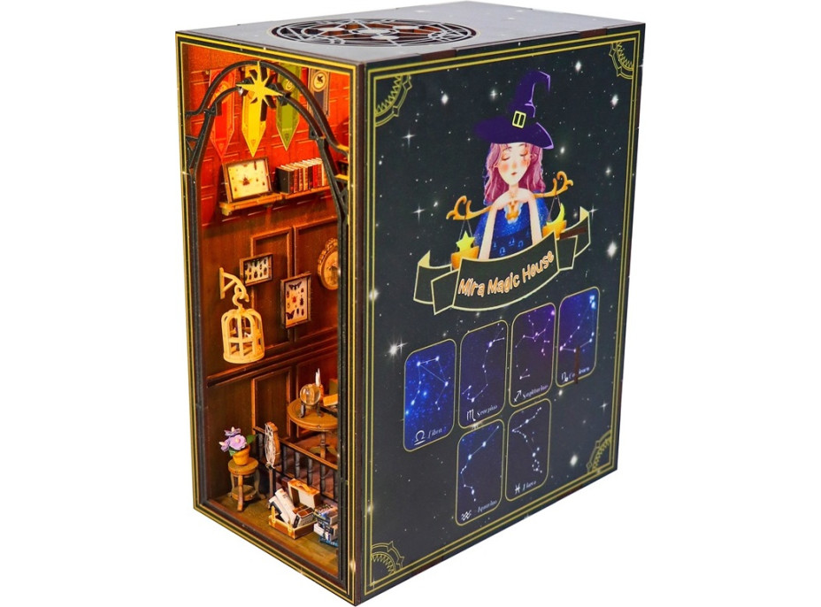 2Kids Toys Zarážka na knihy Domček kúzelníčka Miry