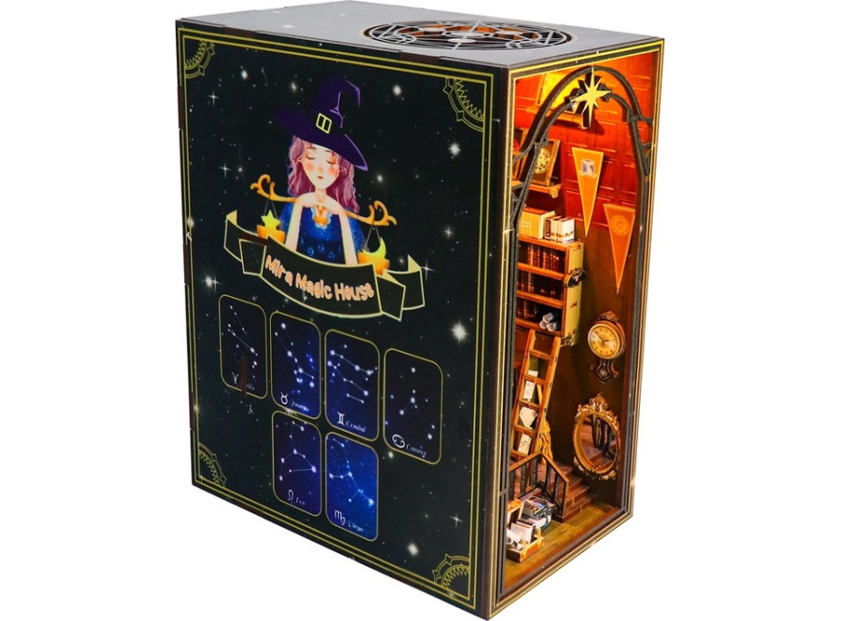 2Kids Toys Zarážka na knihy Domček kúzelníčka Miry