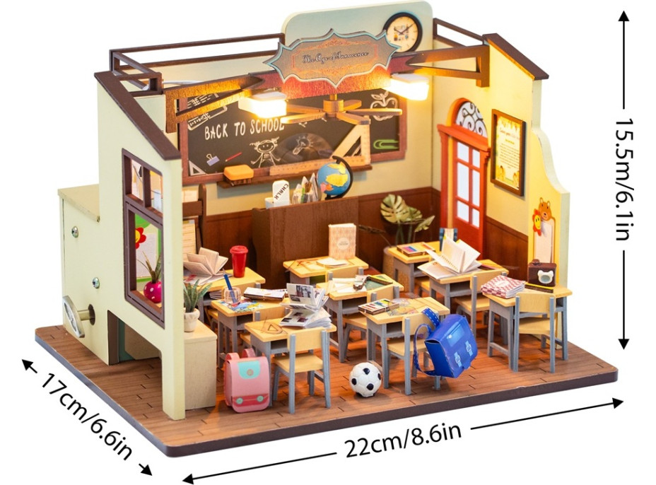 2Kids Toys miniatúra domčeka Školská trieda