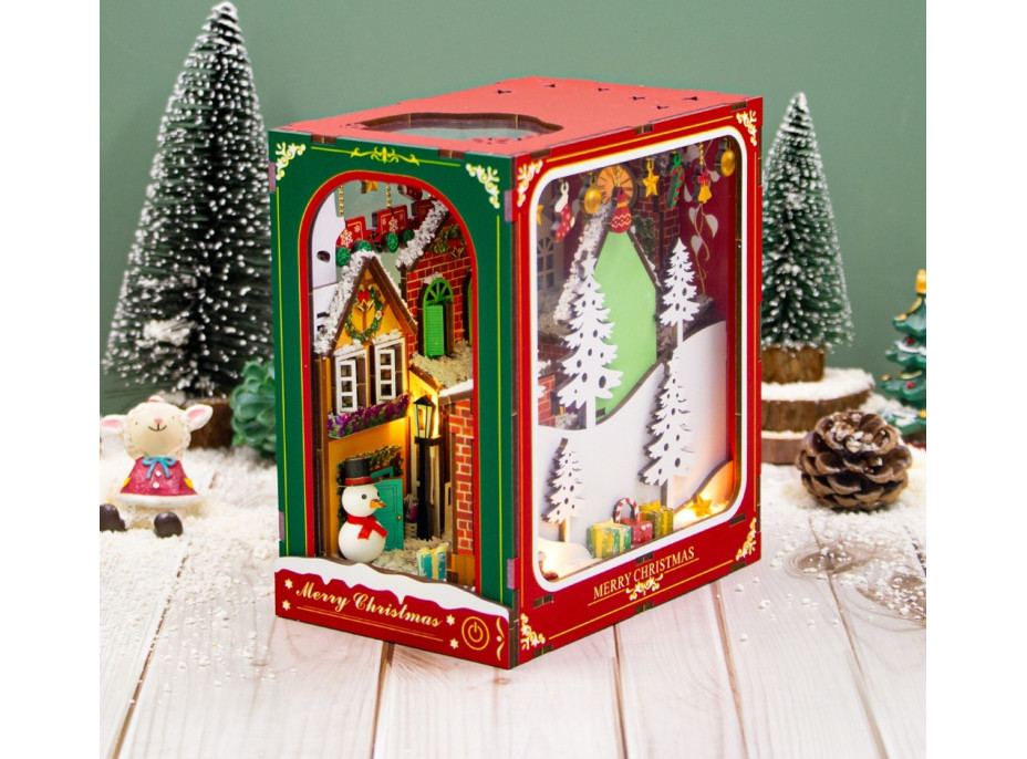 2Kids Toys Zarážka na knihy Biele Vianoce