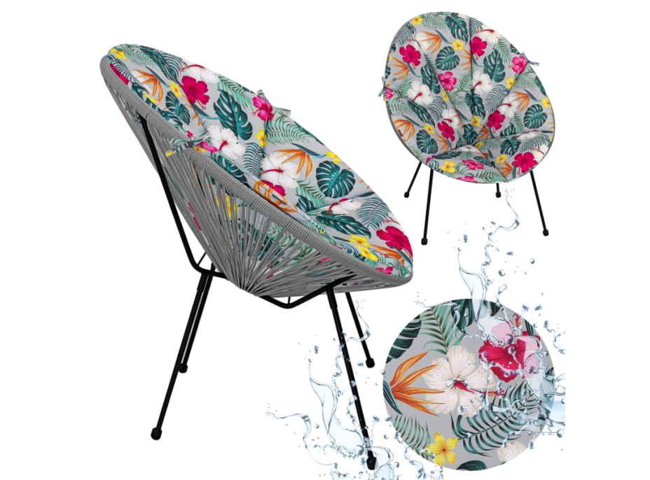 Vodeodolný podsedák do záhradného kresla ACAPULCO 91x72 cm - Verano