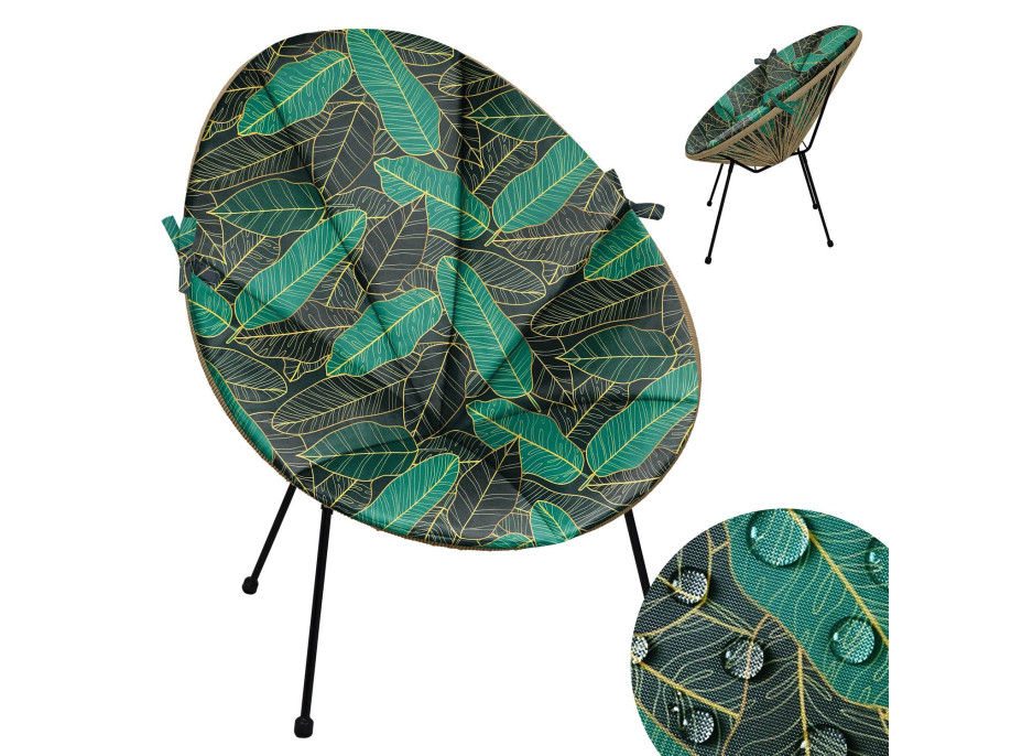 Vodeodolný podsedák do záhradného kresla ACAPULCO 91x72 cm - Hoyas Grande
