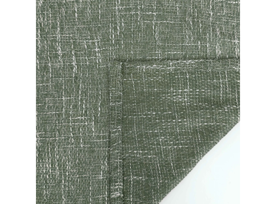 Obrus LOOM 140x260 cm - zelený