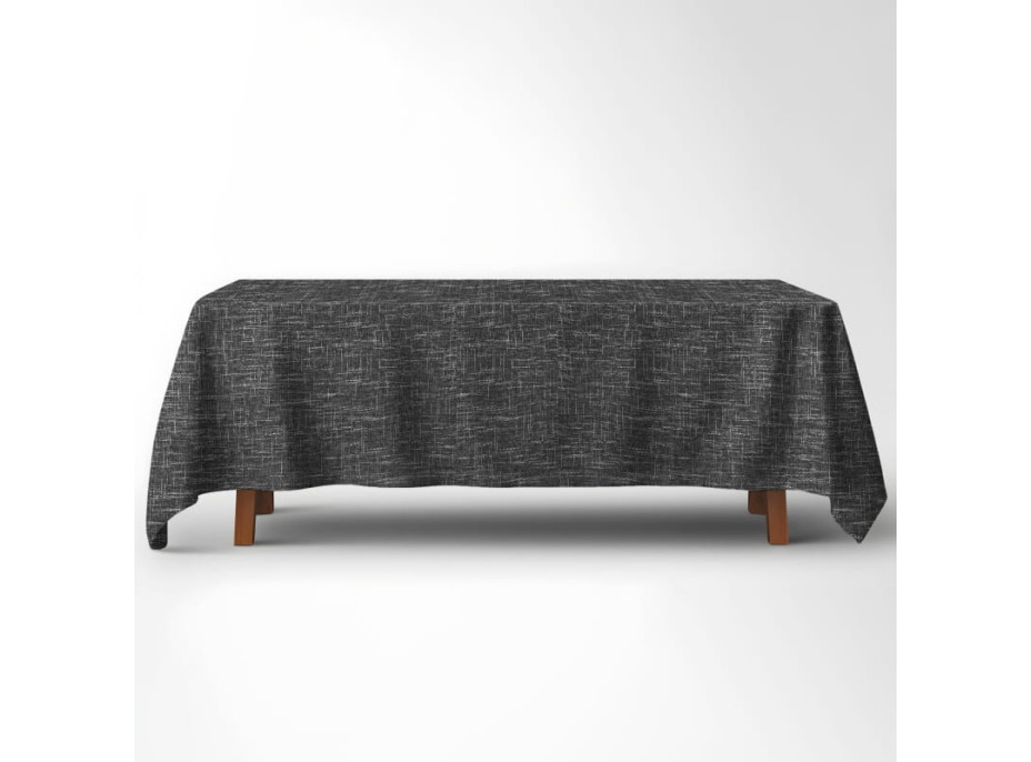Obrus LOOM 140x260 cm - šedý