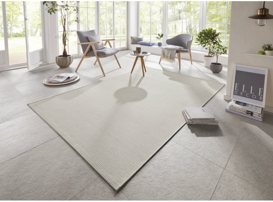 Kusový koberec Secret 103555 Beige, Taupe z kolekcie Elle – na von aj na doma