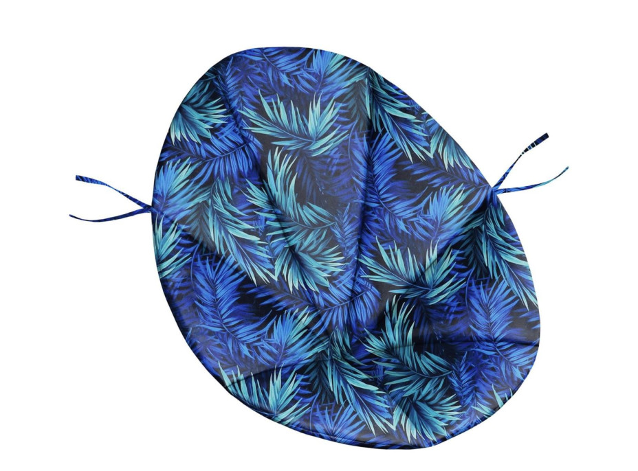 Vodeodolný podsedák do záhradného kresla ACAPULCO 91x72 cm - Blue Passion