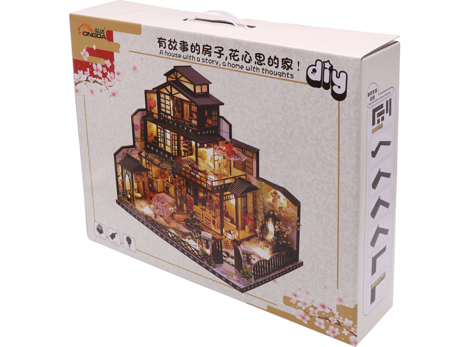 2Kids Toys miniatúra domčeka Honosná sakurová vila