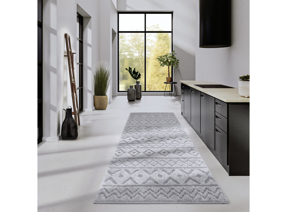 Behúň Gallery 106093 Light Grey z kolekcie Elle
