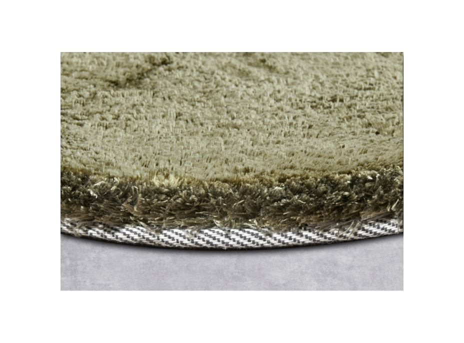 Kusový koberec Cosy 106109 Green kruh z kolekcie Elle