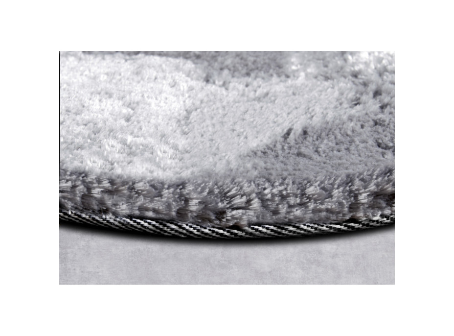 Kusový koberec Cosy 106110 Silver kruh z kolekcie Elle