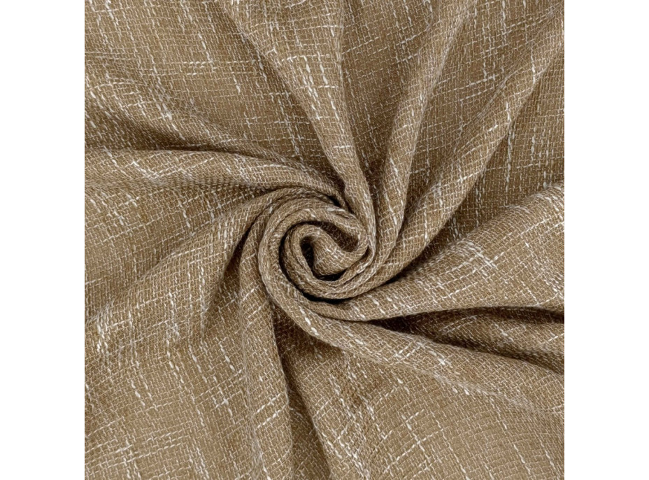Obliečka na vankúš LOOM 40x40 cm - hnedá
