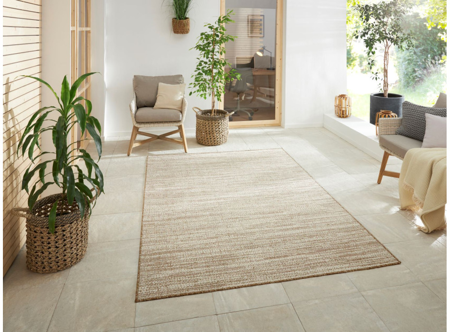 Kusový koberec Gemini 105548 Linen z kolekcie Elle – na von aj na doma