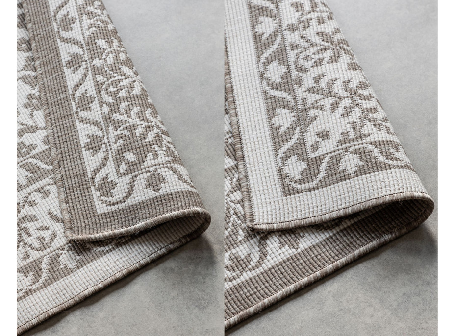Kusový koberec Gemini 106026 Linen z kolekcie Elle – na von aj na doma