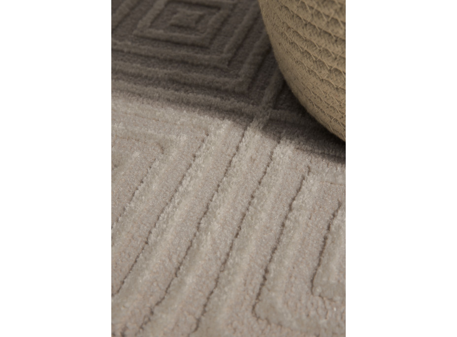 Kusový koberec Perles 106184 White Cream z kolekcie Elle