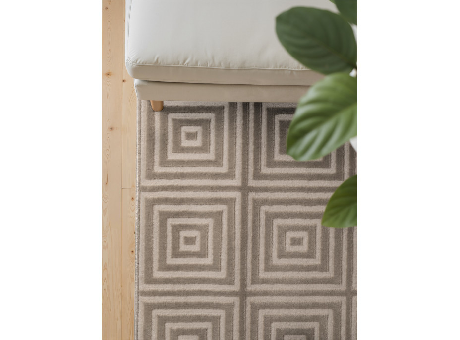 Kusový koberec Perles 106184 White Cream z kolekcie Elle