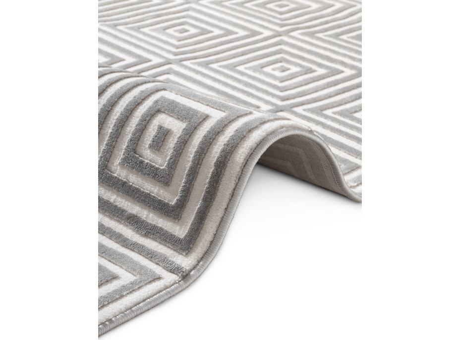 Kusový koberec Perles 106185 White Grey z kolekcie Elle