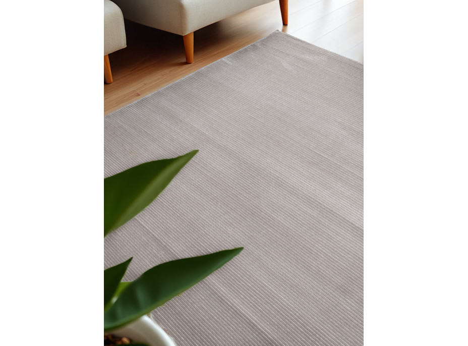Kusový koberec Perles 106186 Cream Grey z kolekcie Elle
