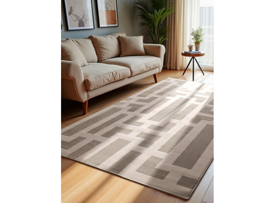 Kusový koberec Perles 106188 Cream z kolekce Elle