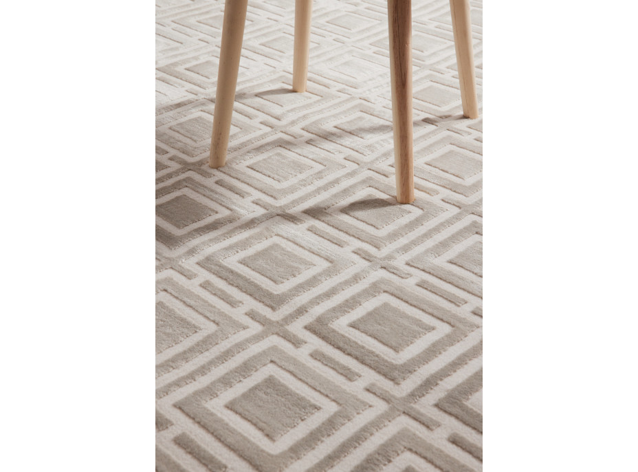 Kusový koberec Perles 106191 Cream z kolekcie Elle