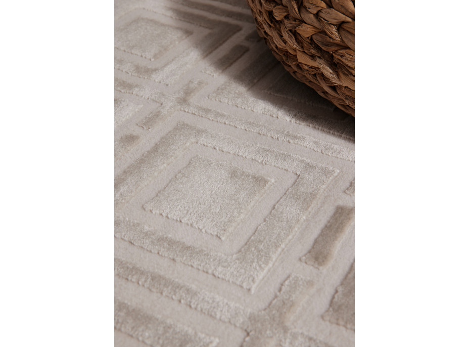 Kusový koberec Perles 106191 Cream z kolekcie Elle